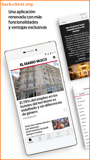 El Diario Vasco on+ screenshot