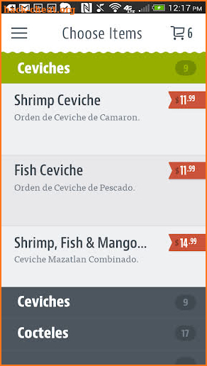 El Dorado Seafood screenshot