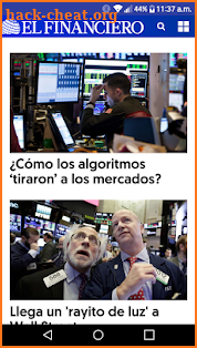 El Financiero screenshot