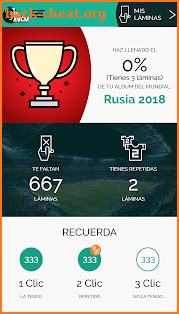 El Hincha Láminas Rusia 2018 screenshot