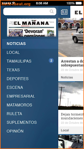 El Mañana screenshot