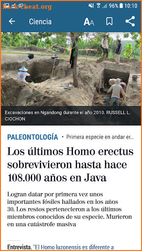 El Mundo - Diario líder online screenshot