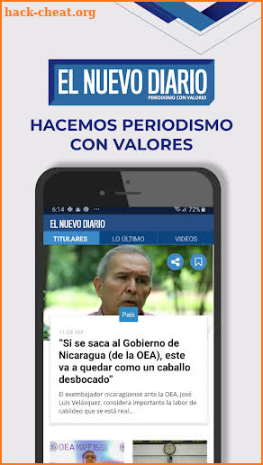 El Nuevo Diario screenshot