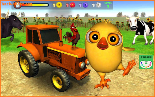 El Pollito y el Tractor de la Granja screenshot