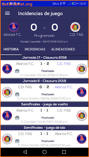 El Salvador Fútbol screenshot