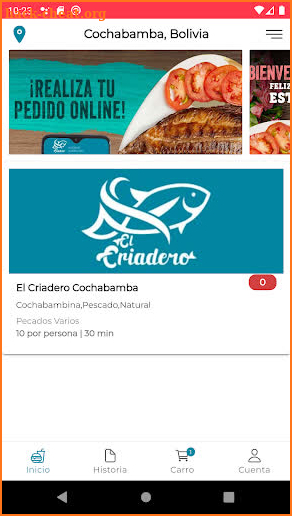 ElCriadero.bo screenshot