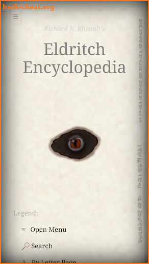 Eldritch Encyclopedia screenshot
