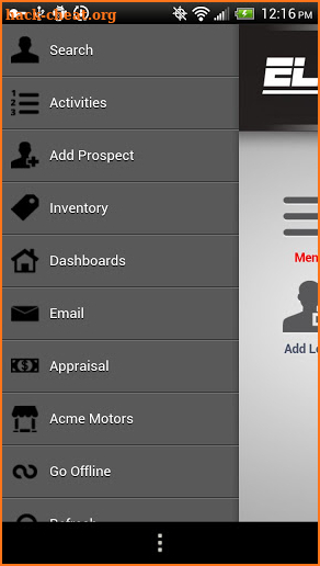 ELEAD CRM Mobile screenshot