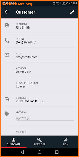 ELEAD Service Mobile screenshot