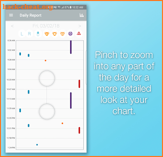 EleBaby Simple Baby Activity Tracker -Android Wear screenshot
