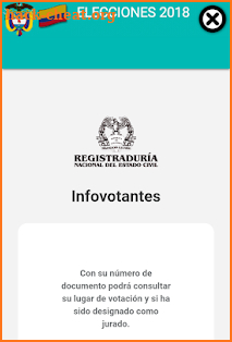 Elecciones Colombia 2018 screenshot