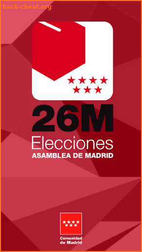 Elecciones Madrid 26M 2019 screenshot