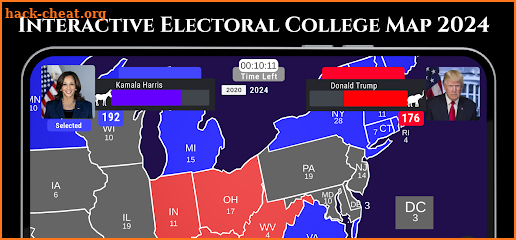 Election Map 2024 screenshot