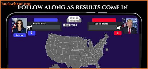 Election Map 2024 screenshot