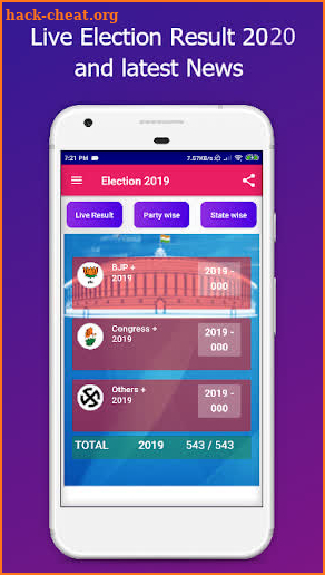 Election Result 2021 Live and latest Update screenshot