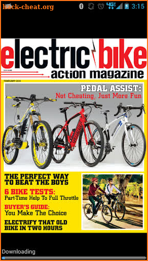 Electric Bike Action Magazine screenshot