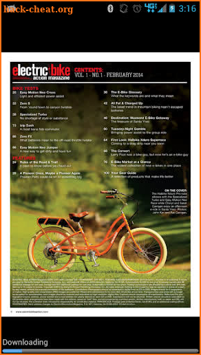 Electric Bike Action Magazine screenshot