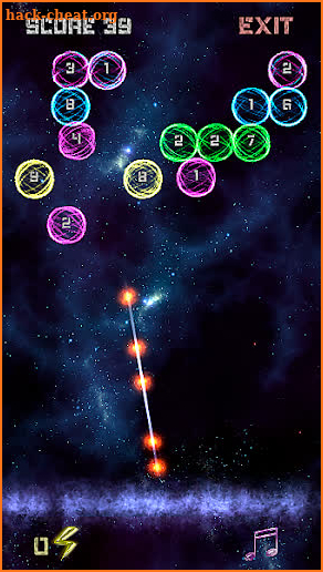 Electric Bubbles (Bubble Shooter) screenshot