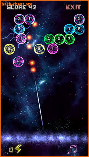 Electric Bubbles (Bubble Shooter) screenshot
