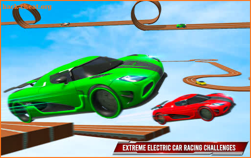 Electric Car Stunt Games: Ramp Stunt Car Games screenshot
