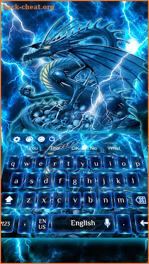 Electric Dragon Keyboard screenshot