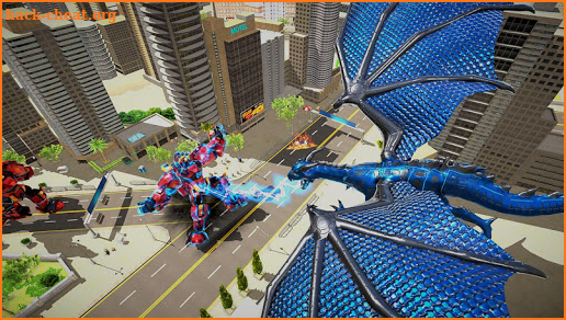 Electric Dragon Robot Transforming: Robot Wars screenshot
