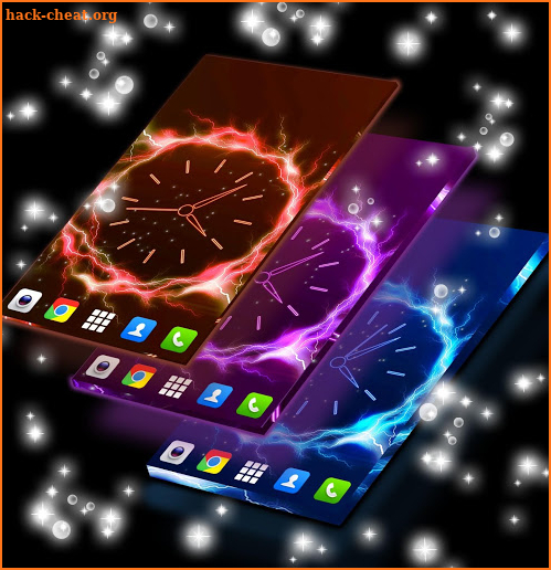 Electric Glow Clock screenshot