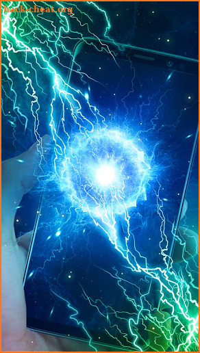Electric Lightning Live Wallpaper Themes screenshot