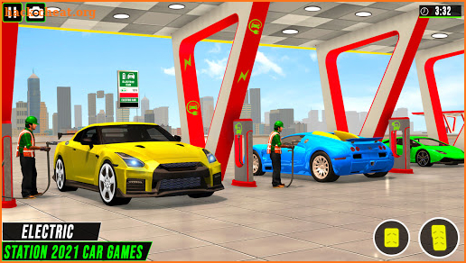 Electric Station Car Parking Simulator: Car Games screenshot