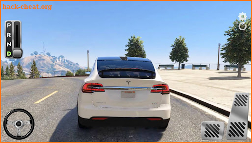 Electric SUV Tesla Model X screenshot