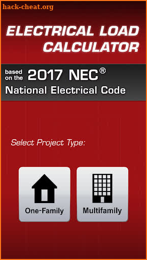 Electrical Load Calculator 2017 screenshot