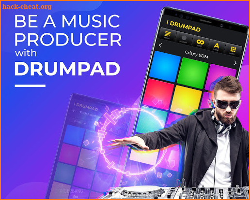 Electro Drum Pads – DJ Looper – Making Beats [Pro] screenshot