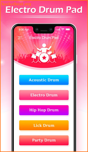 Electro Music Drum Pads-Drums Music Game screenshot