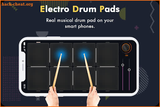 Electro Music Drum Pads: Real Drums Music Game screenshot