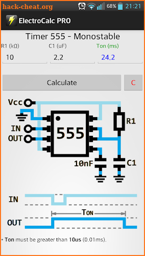 ElectroCalc PRO screenshot