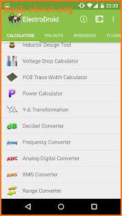 ElectroDroid Pro screenshot