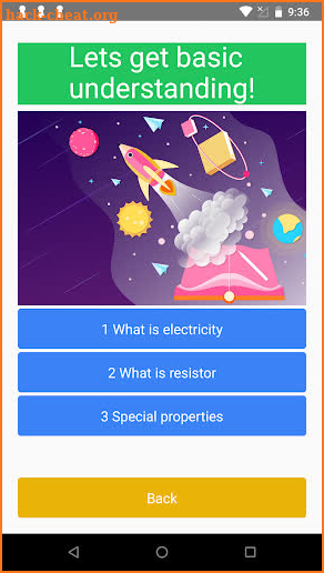 ElectroKids learn electronics screenshot