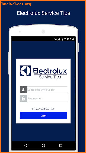 Electrolux Service Tips screenshot
