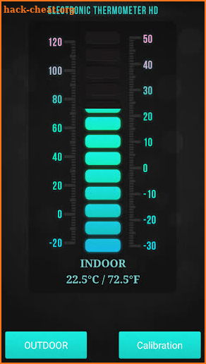 Electronic Thermometer: Outdoor&Indoor Temperature screenshot
