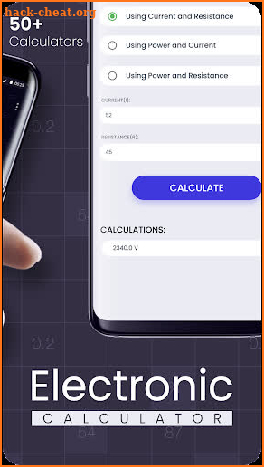 Electronics Calculator : Circuit Calculator screenshot