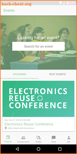 Electronics Reuse Conference screenshot