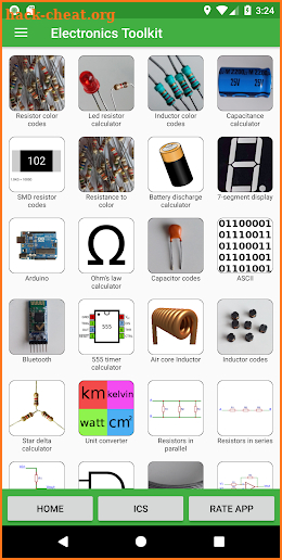Electronics Toolkit screenshot