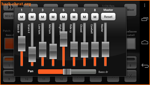 Electrum Drum Machine/Sampler screenshot
