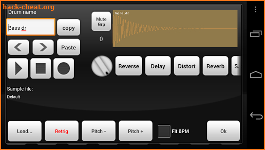 Electrum Drum Machine/Sampler screenshot