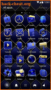 Elegant GO Launcher Theme screenshot