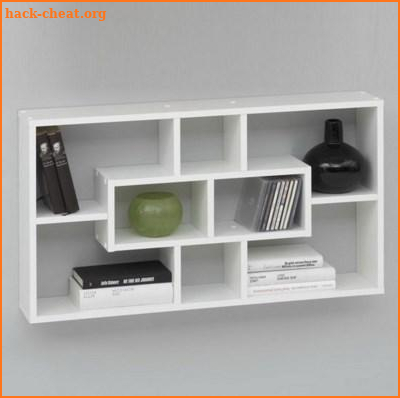 Elegant Wall Shelf Design screenshot