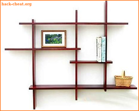 Elegant Wall Shelf Design screenshot