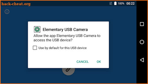 Elementary USB Camera screenshot