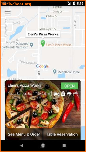 Elenis Pizza Works screenshot