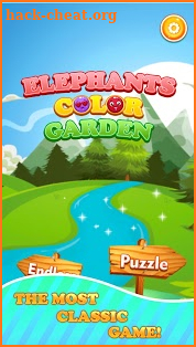 Elephants Color Garden screenshot